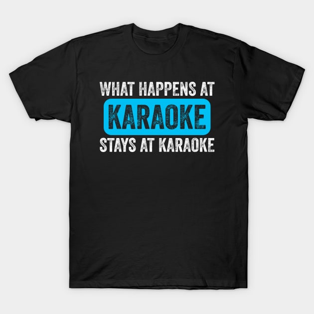 Karaoke Singers Singing Music T-Shirt by CreativeGiftShop